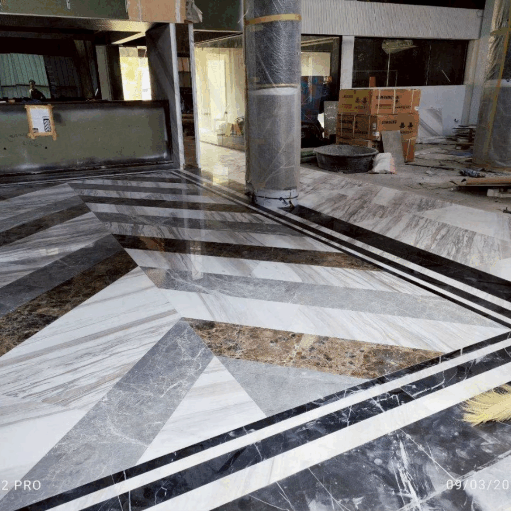 บันไดหินอ่อนและพื้นบ้านหินแกรนิต MARBLE KINGDOM