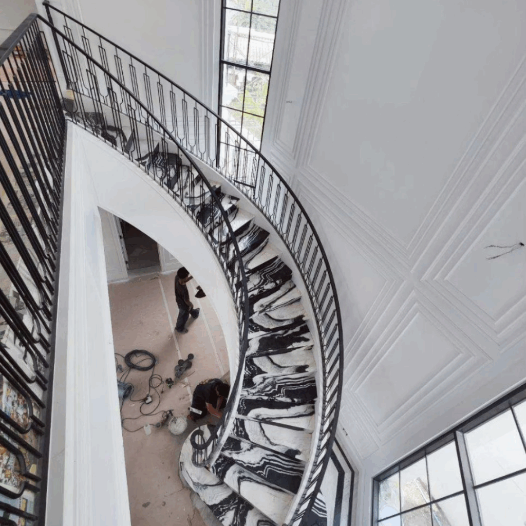 บันไดหินอ่อนและพื้นบ้านหินแกรนิต MARBLE KINGDOM